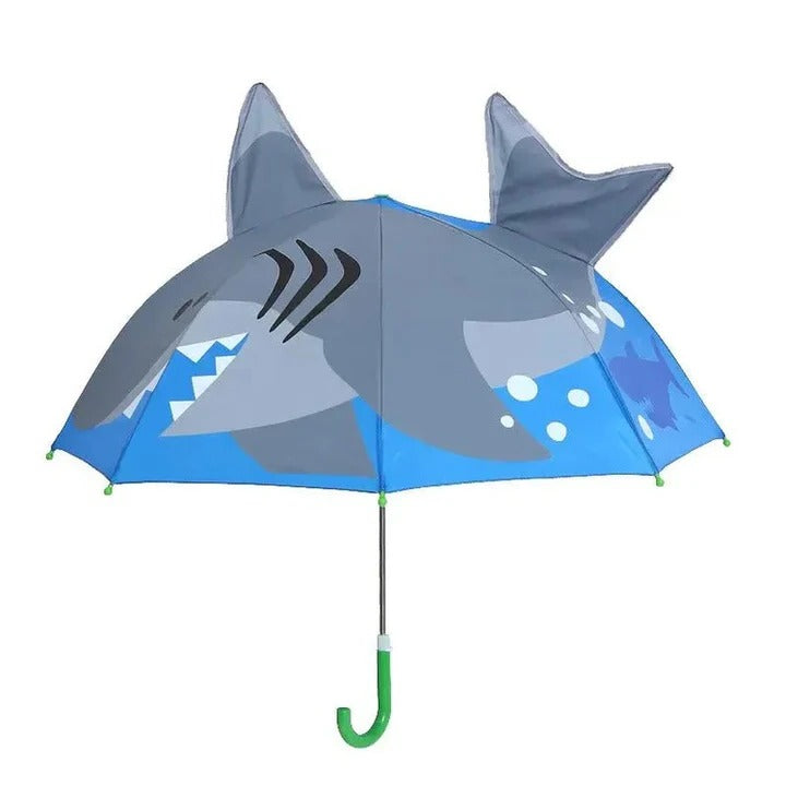Kids Umbrella with Rainbow Pattern Compact Design