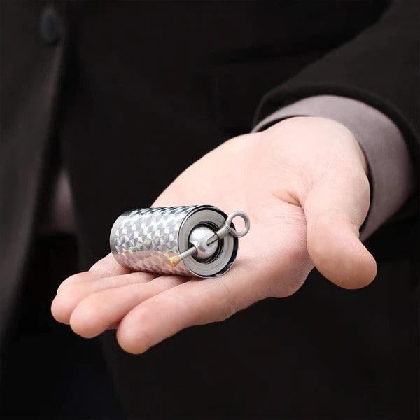 Unisex Telescopic Metal Cane Portable Magic Staff for Performance - Lenila
