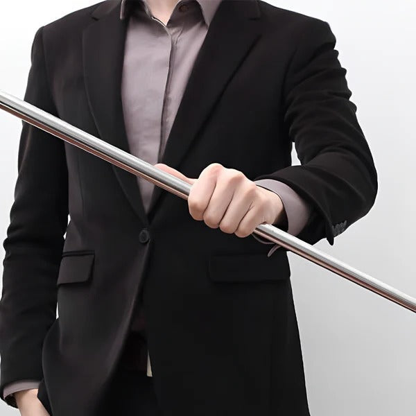 Telescopic Metal Cane Portable Magic Staff for Performance