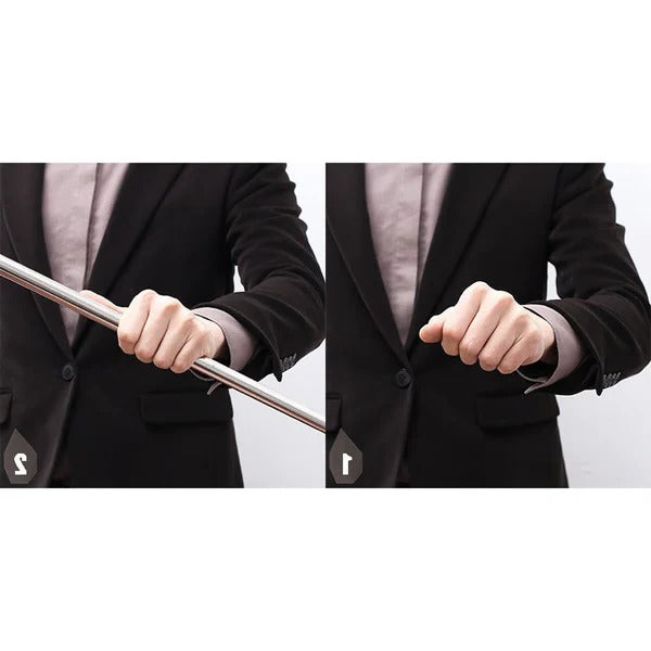 Telescopic Metal Cane Portable Magic Staff for Performance