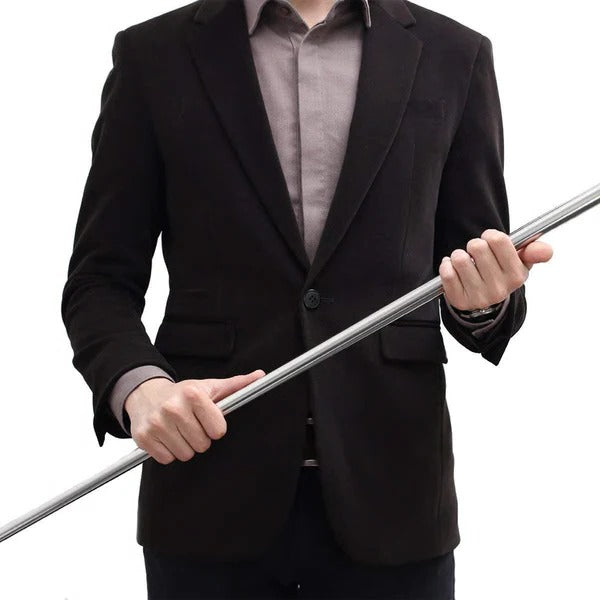 Telescopic Metal Cane Portable Magic Staff for Performance