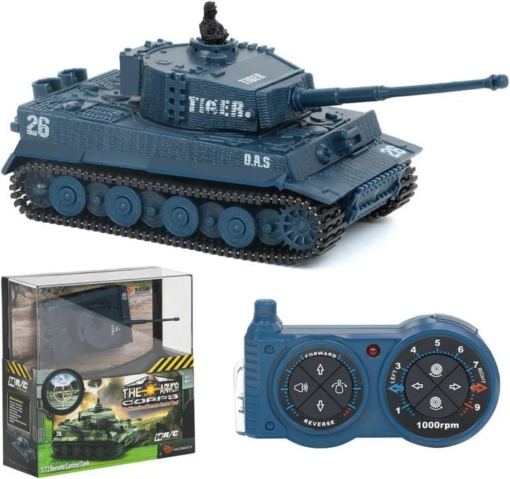 RC Tank Scale Model with Simulation Features - Lenila