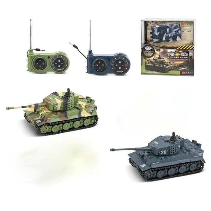 RC Tank Scale Model with Simulation Features