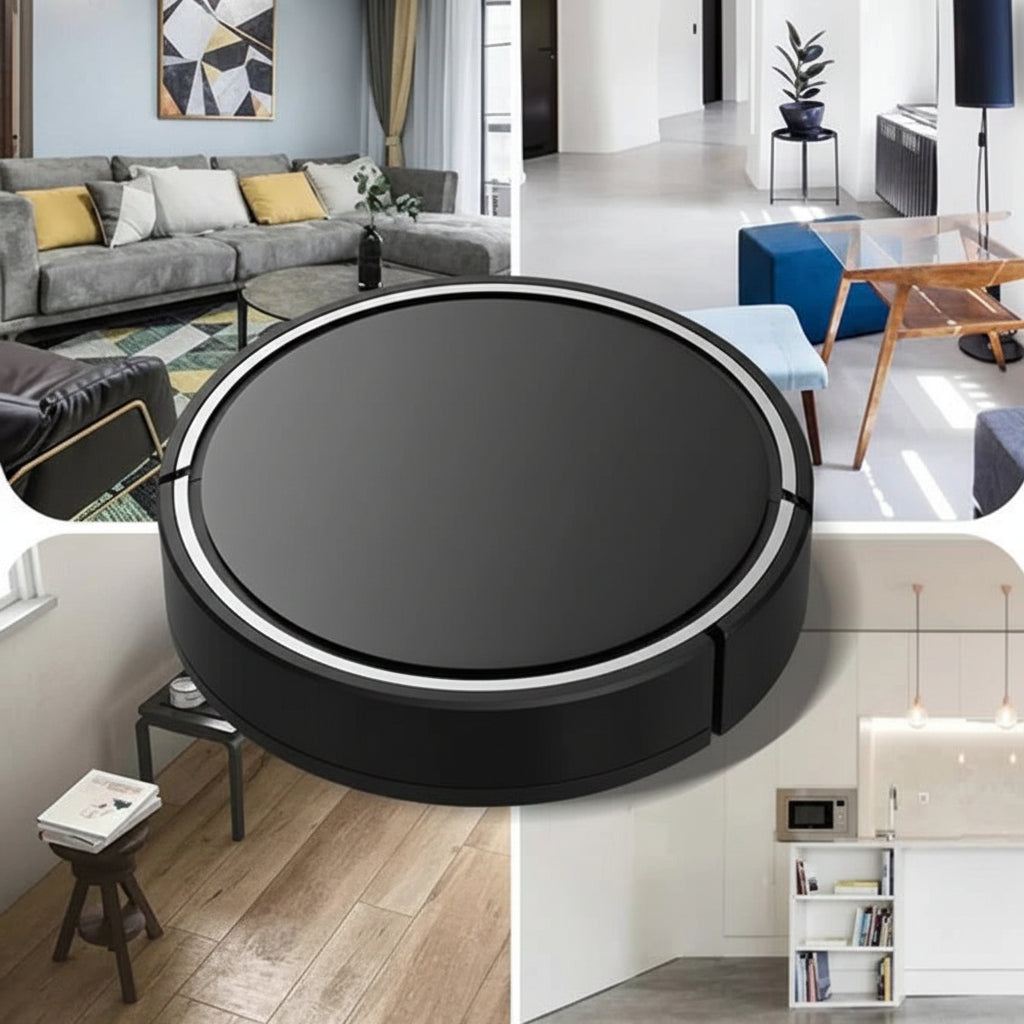 Robot Vacuum Cleaner Slim Design Automatic Floor Sweeper with Smart