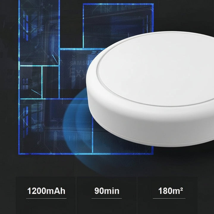 Robot Vacuum Cleaner Slim Design Automatic Floor Sweeper with Smart