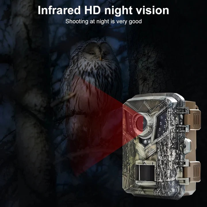 Trail Camera with High-Definition Night Vision
