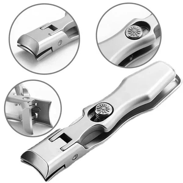 Nail Clipper Stainless Steel Wide Jaw Design