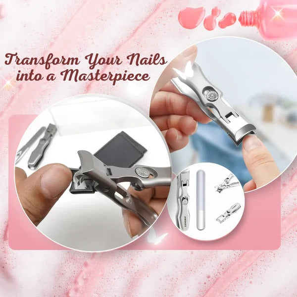 Nail Clipper Stainless Steel Wide Jaw Design