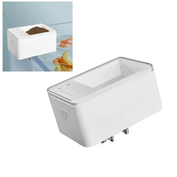 Automatic LED Aquarium Fish Feeder with Timer