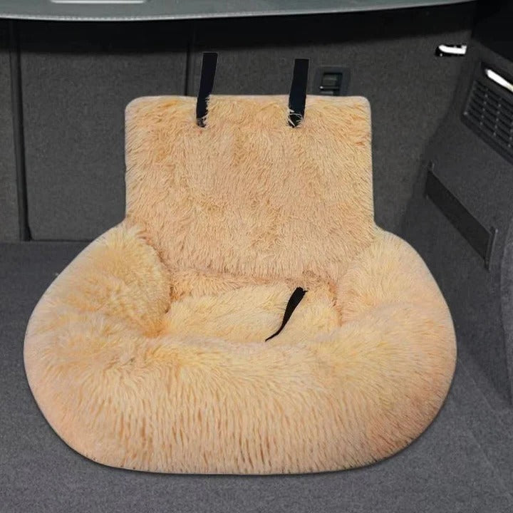 Pet Vehicle Protector with Nonslip Bottom and Padded Bolsters
