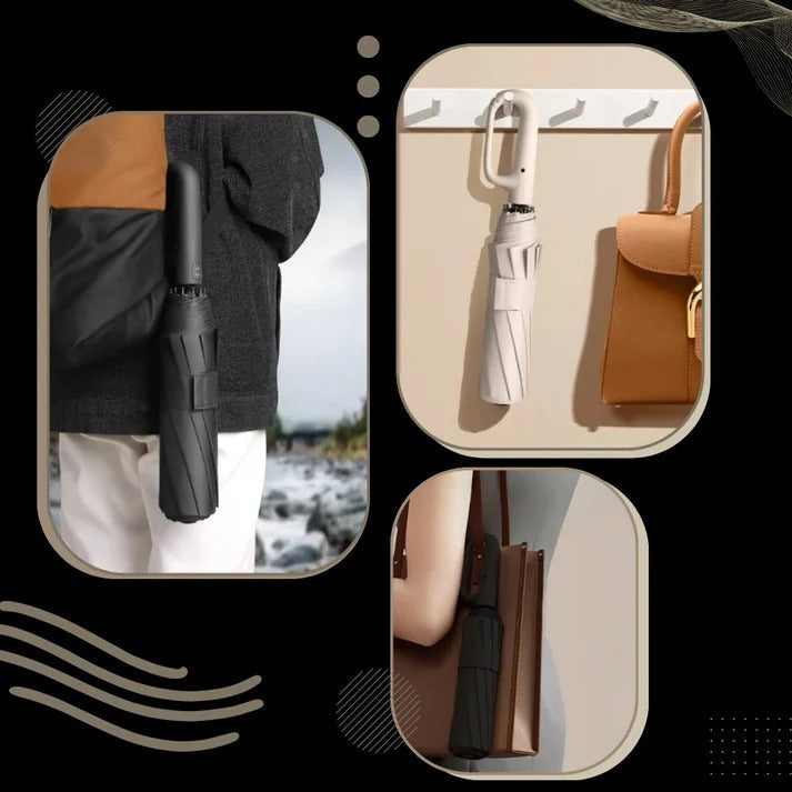 Automatic Lock Umbrella Wind Resistant