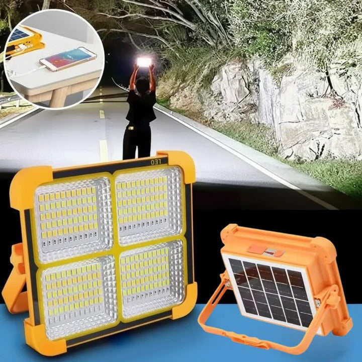 Solar Powered Portable Camping Lantern Outdoor Adventure - Lenila