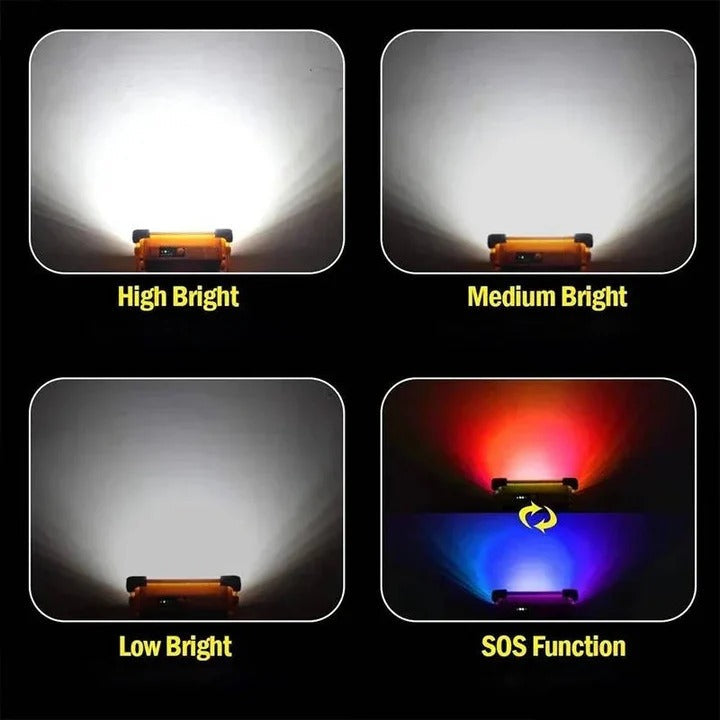 Solar Powered Portable Camping Lantern Outdoor Adventure