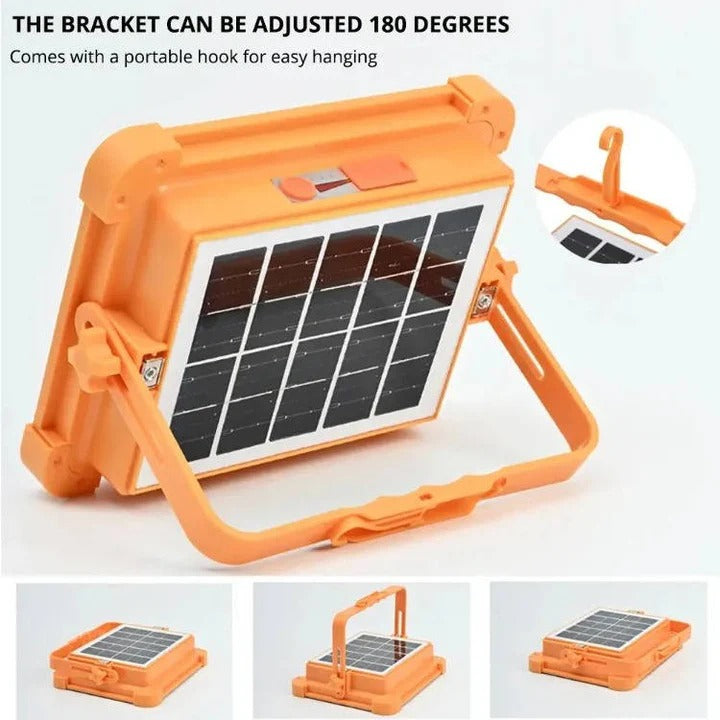 Solar Powered Portable Camping Lantern Outdoor Adventure