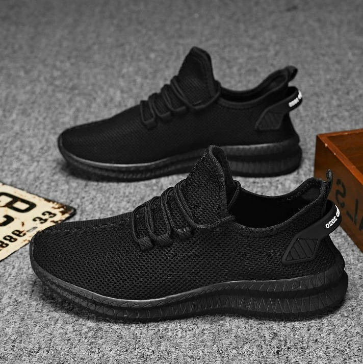 Breathable Running Shoes with Anti-Slip Sole and Air-Permeable