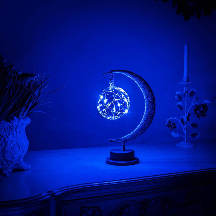 Celestial Orb Lamp with Precision Detailing Realistic Design