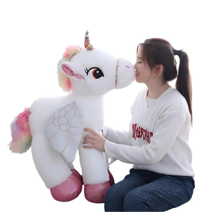 Kids Plush Unicorn Stuffed Animal Soft Cuddly Toy