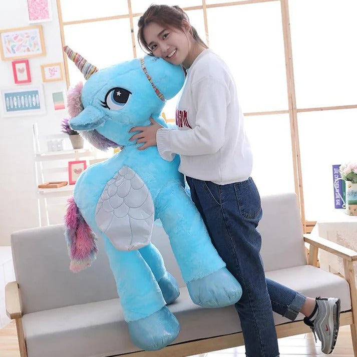 Kids Plush Unicorn Stuffed Animal Soft Cuddly Toy