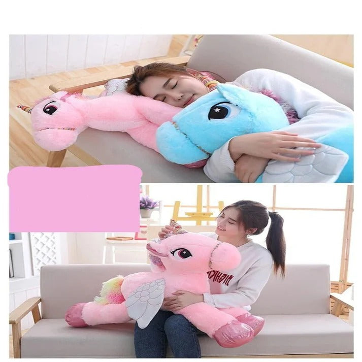Kids Plush Unicorn Stuffed Animal Soft Cuddly Toy