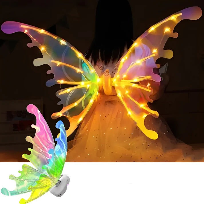 Kids Costume Accessory Animated Fairy Wings Pretend Play