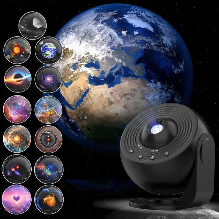 Galaxy Star Projector with HD Rotating Planetarium Feature - Lenila