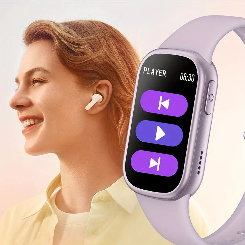 Smartwatch with Fast Charging Waterproof Fitness Tracker