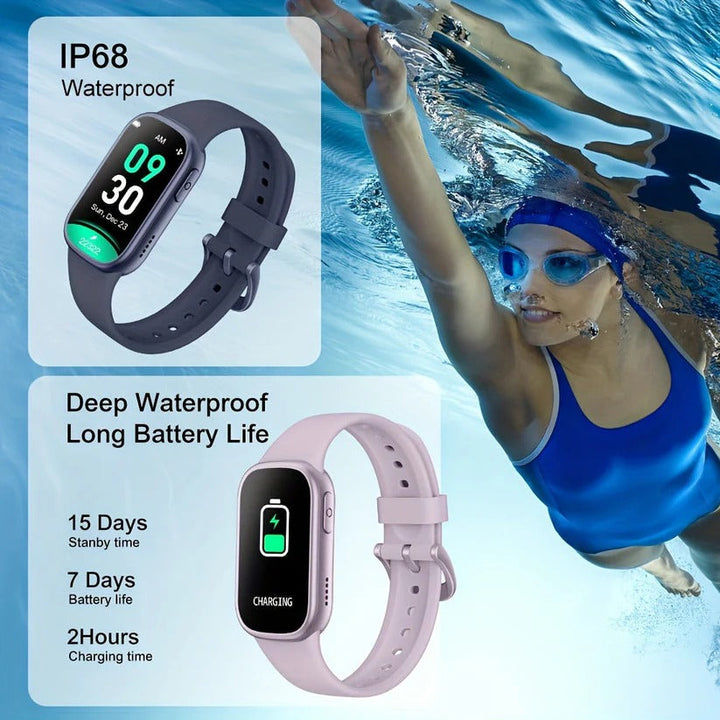 Smartwatch with Fast Charging Waterproof Fitness Tracker