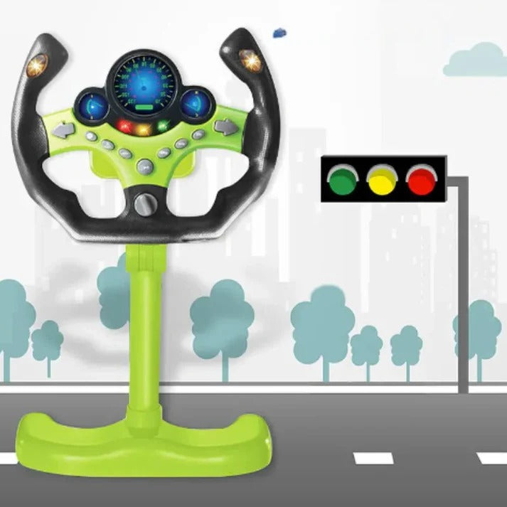 Kids Interactive Steering Wheel Toy Driving Simulation - Lenila