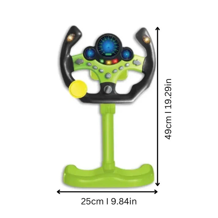 Kids Interactive Steering Wheel Toy Driving Simulation