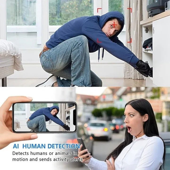 Network Security Mini Camera with 5G Wireless Connectivity