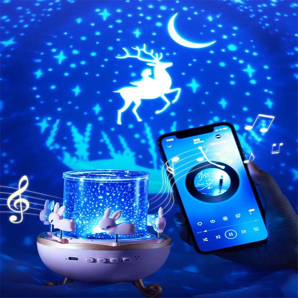 Bluetooth Sleep Projector with Calming Enhanced