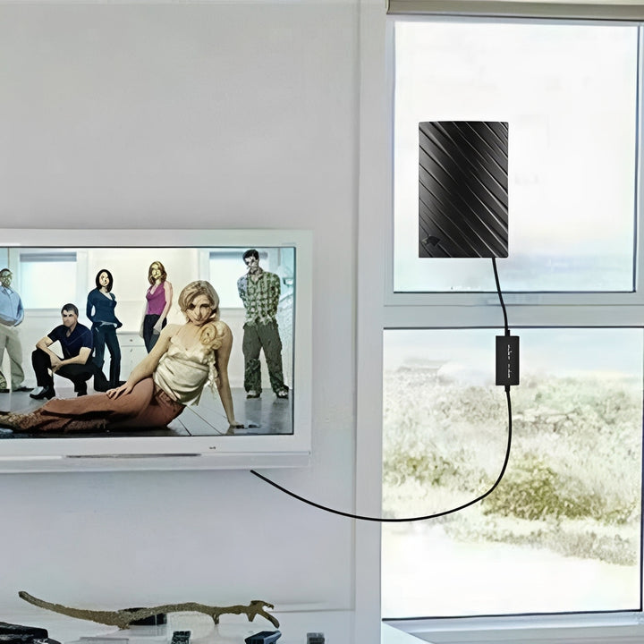 Indoor TV Antenna 4K Ultra HD Compatible Reception