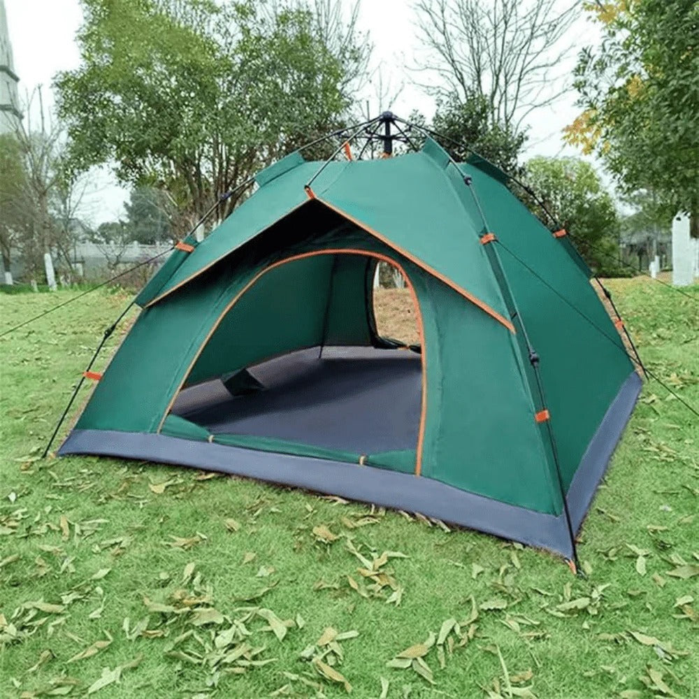 Pop-Up Tent with Integrated Frame Outdoor Camping - Lenila