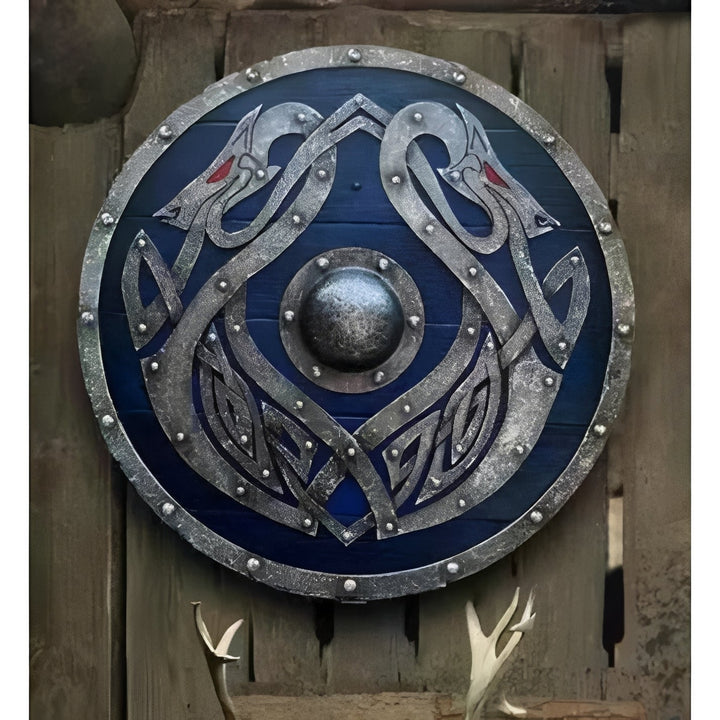 Decorative Wooden Shield Round Design Multiple Options