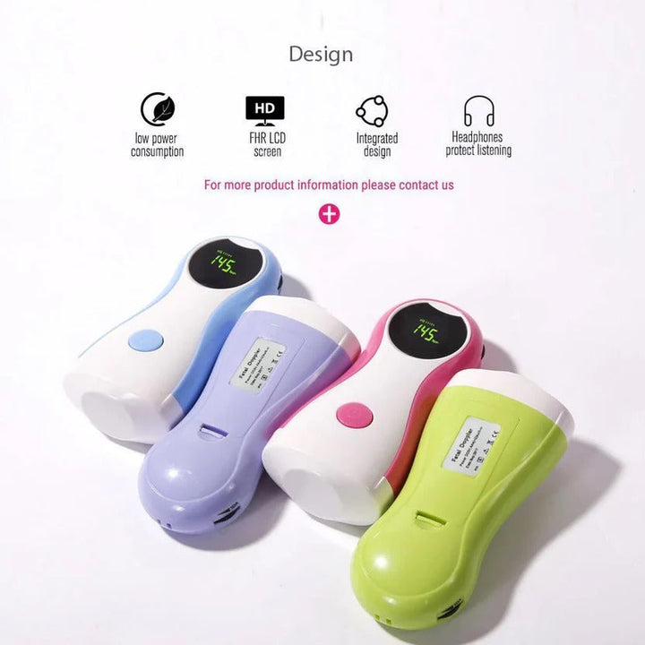 Heartbeat Echo Scout Doppler Monitor Portable