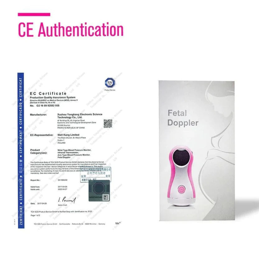 Heartbeat Echo Scout Doppler Monitor Portable