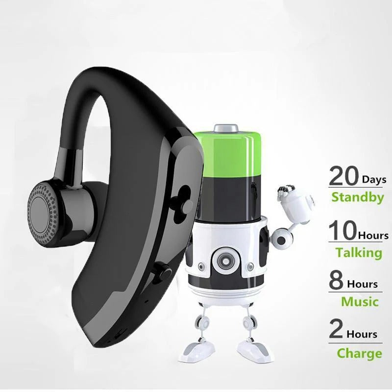Wireless Bluetooth Headset with Voice Command Support