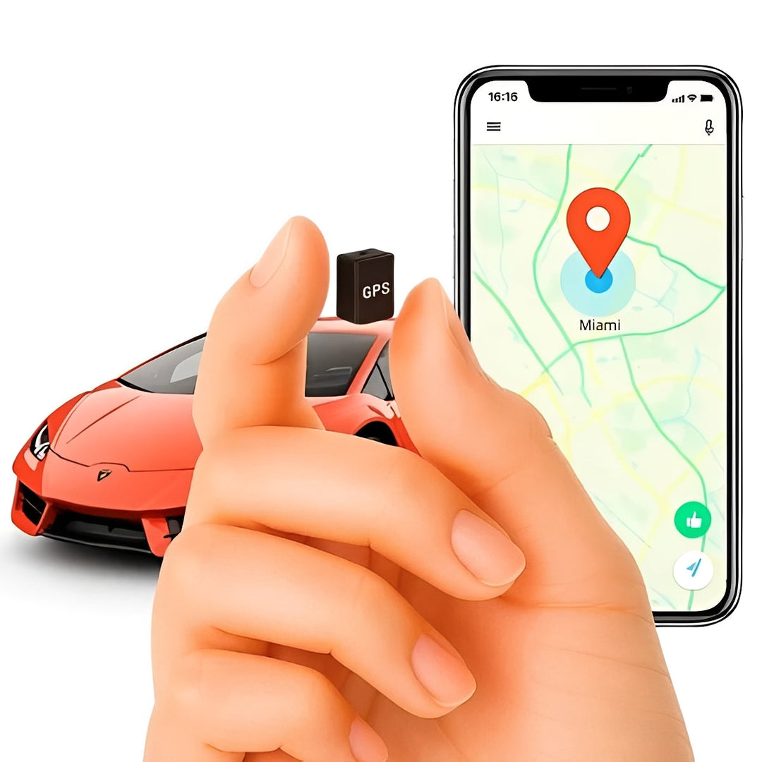 Compact Magnetic GPS Tracker Security Device - Lenila