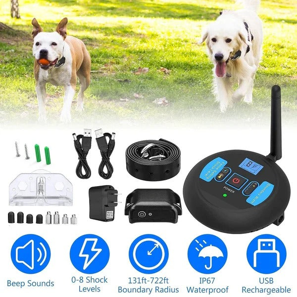Wireless Dual Boundary and Remote Outdoor Trainer