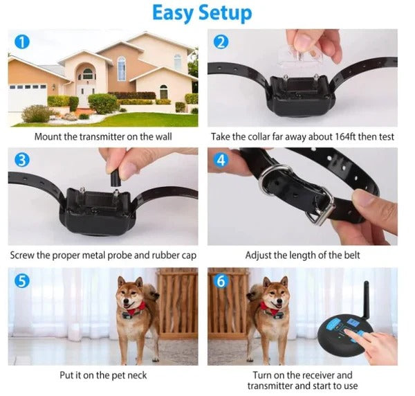 Wireless Dual Boundary and Remote Outdoor Trainer