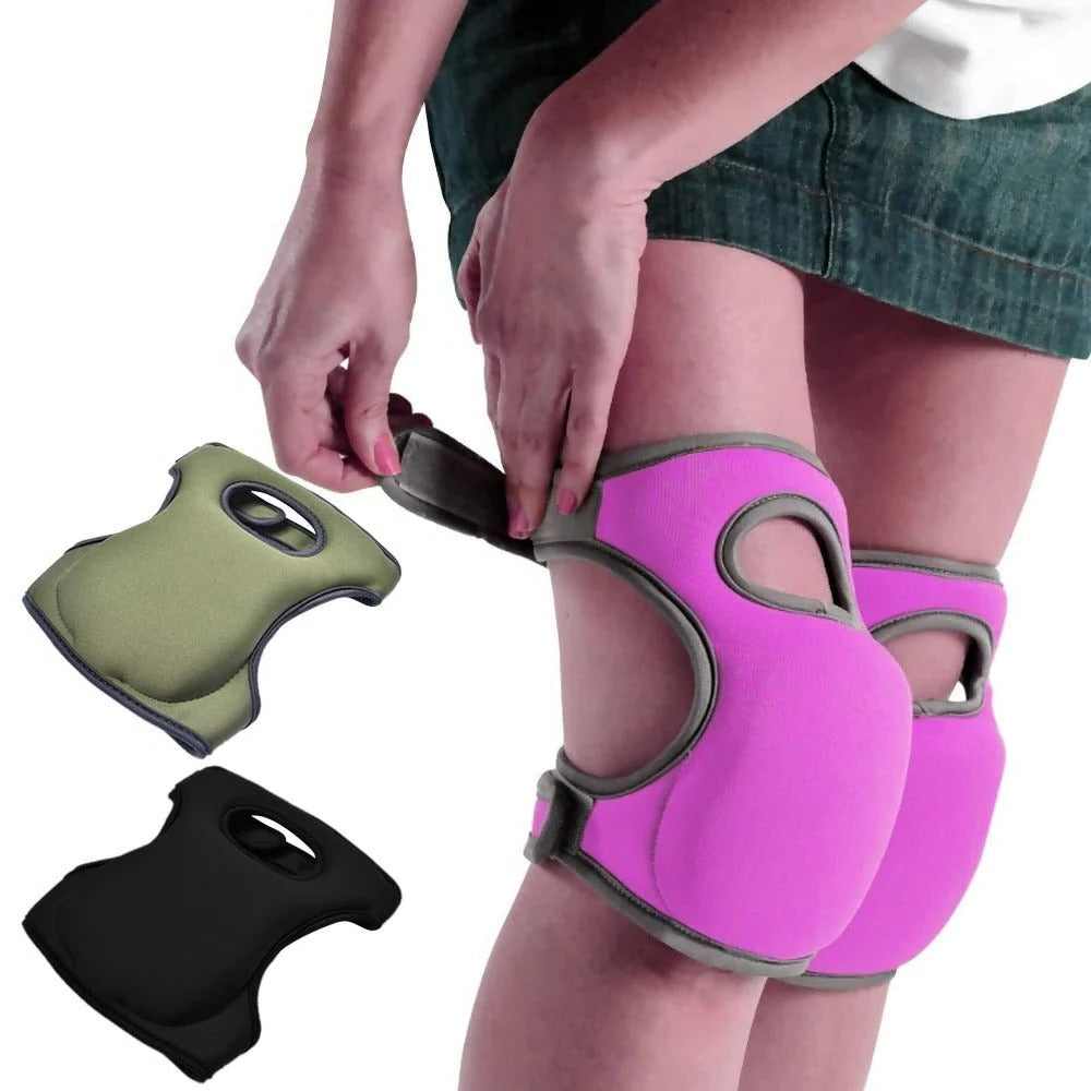 Gardening Knee Pads Foam Non-Slip Straps