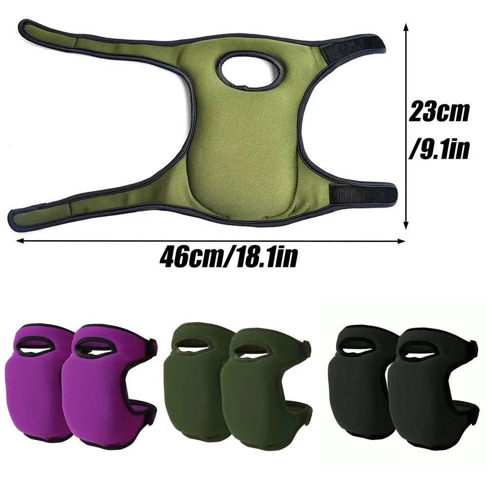 Gardening Knee Pads Foam Non-Slip Straps