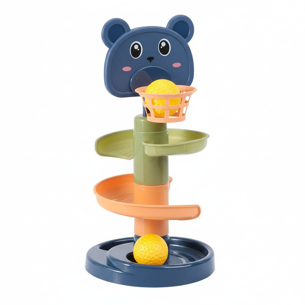 Kids Ball Drop Toy with Swirling Design