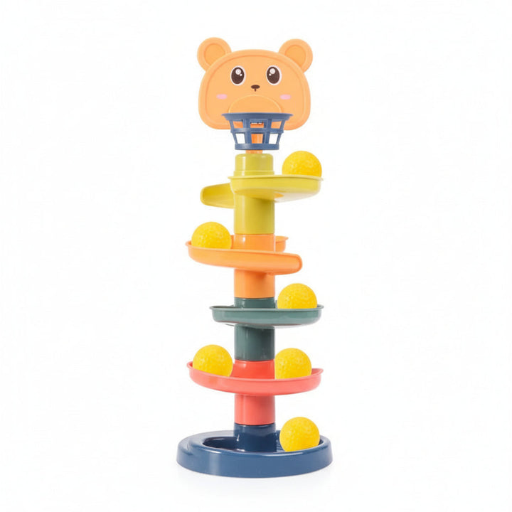 Kids Ball Drop Toy with Swirling Design