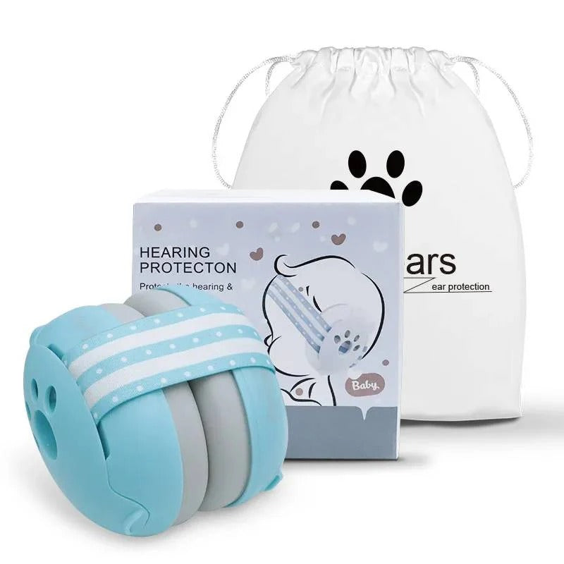 Baby Ear Protection Earmuffs Noise Cancelling Adjustable Fit