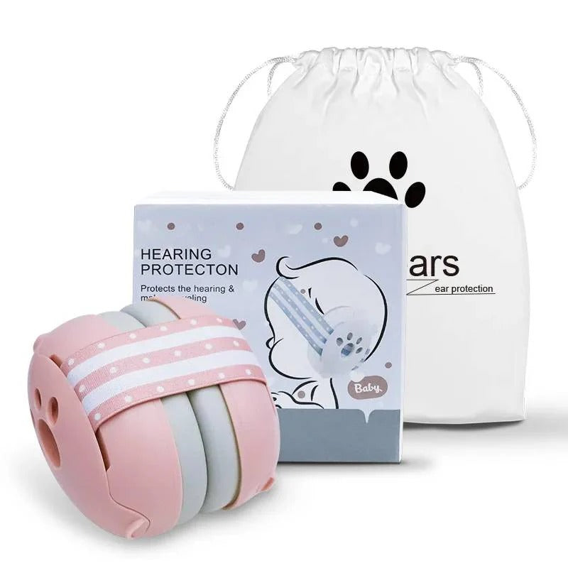 Baby Ear Protection Earmuffs Noise Cancelling Adjustable Fit