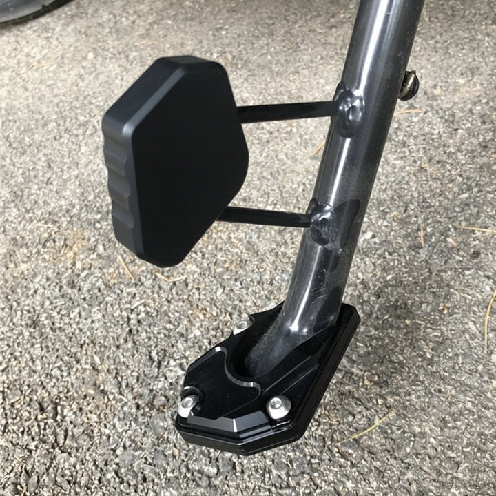 Motorcycle Side Kickstand Extension Pad Stable Support