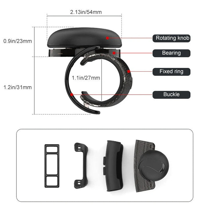 Universal Car Steering Wheel Knob Full Rotation Control