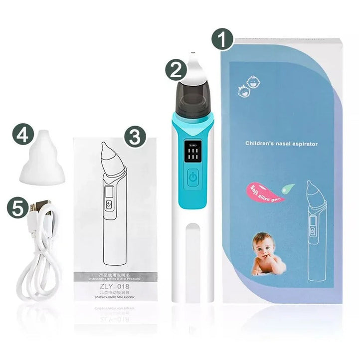 Infant Nasal Aspirator with Backflow Prevention Feature