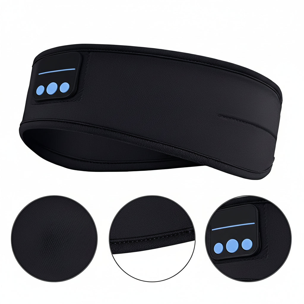 Wireless Bluetooth Sleep Headband with Built-In Speakers